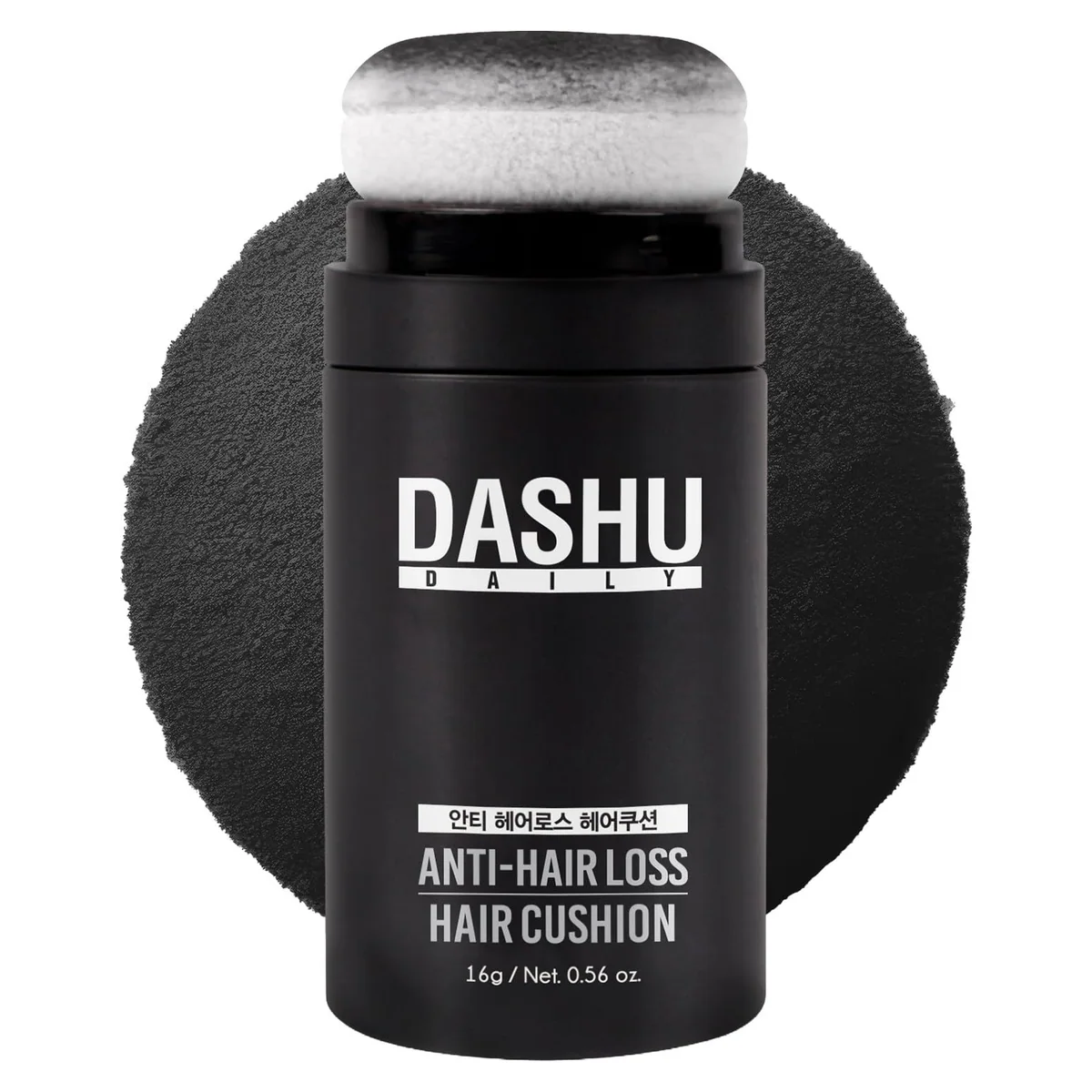 DASHU Daily Anti-Hair Loss Hair Cushion, Natural Black